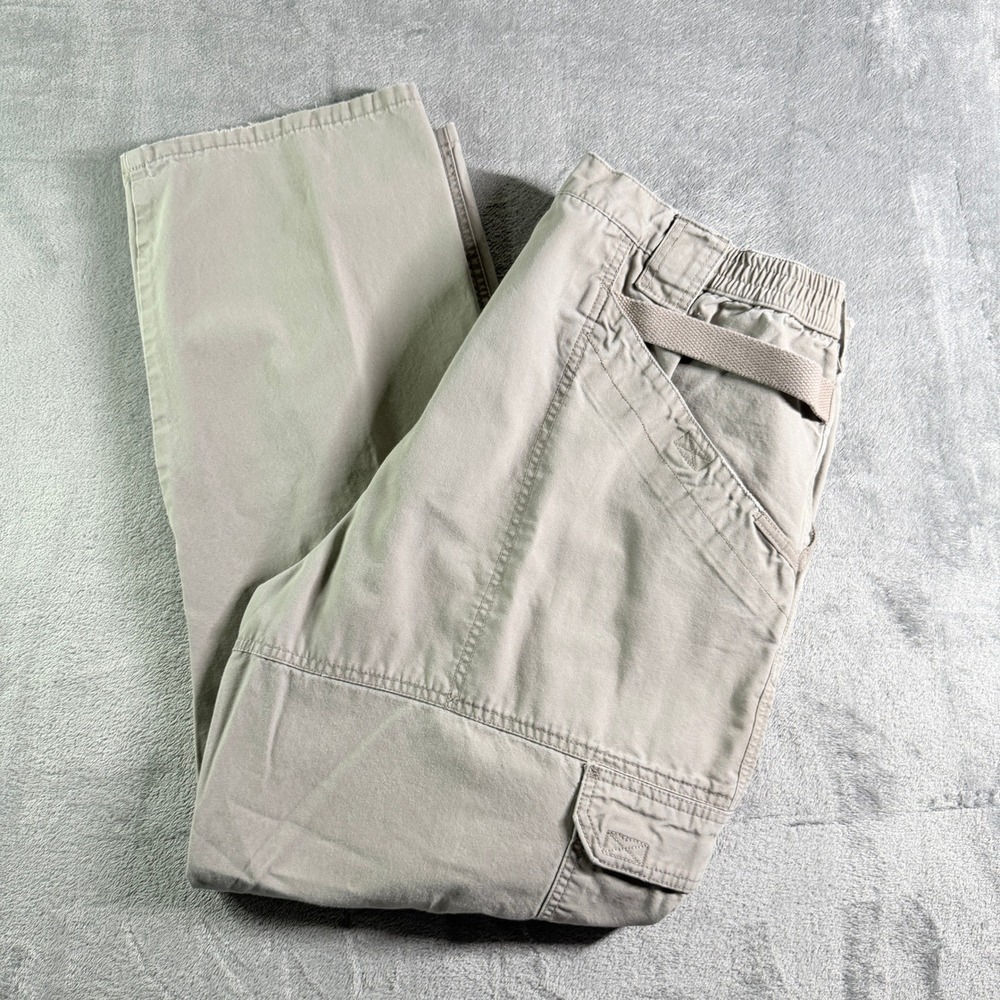 5.11 Tactical Series Men's Khaki Cargo Pants Style 74251 Size 40 32